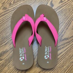 BOBS sunset flip flops excellent condition